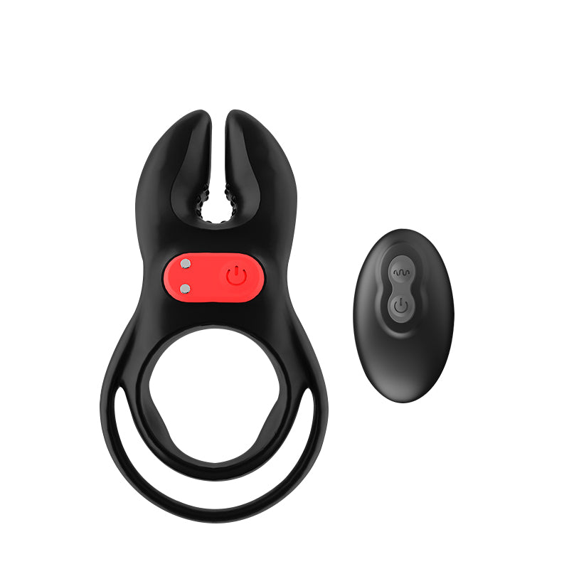 00-buy-daring-dom-vibrating-cock-ring-with-nipple-clip-frisky-business-singapore-sex-toys
