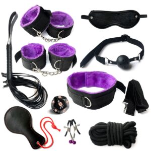 BDSM - 11pcs BDSM Starter Kit - FRISKY BUSINESS SG