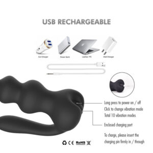 Blaze - Vibrating Plug - FRISKY BUSINESS SG