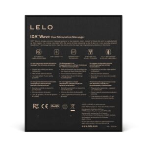 LELO - Ida™ Wave App Controlled Dual Stimulation Massager - Coral Red - FRISKY BUSINESS SG