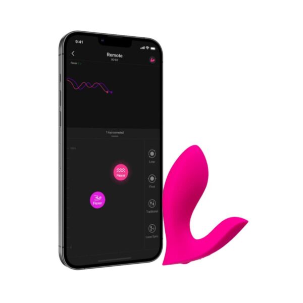 Lovense Flexer - Bluetooth Insertable Dual Panty Vibrator - FRISKY BUSINESS SG