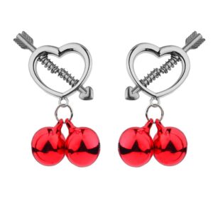 Sping Nipple Clamps, Adult Unisex BDSM Sex Toys - FRISKY BUSINESS SG