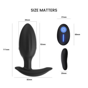 Squeeze-it - Vibrating Anal Plug - FRISKY BUSINESS SG