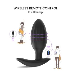 Squeeze-it - Vibrating Anal Plug - FRISKY BUSINESS SG