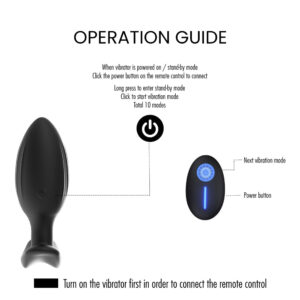 Squeeze-it - Vibrating Anal Plug - FRISKY BUSINESS SG