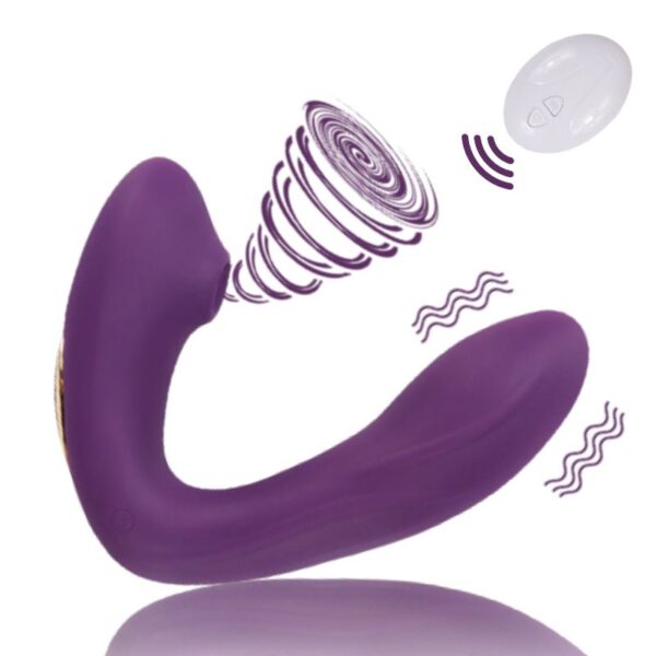 Tricia - Dual Action Oral Sex Vibrator - FRISKY BUSINESS SG